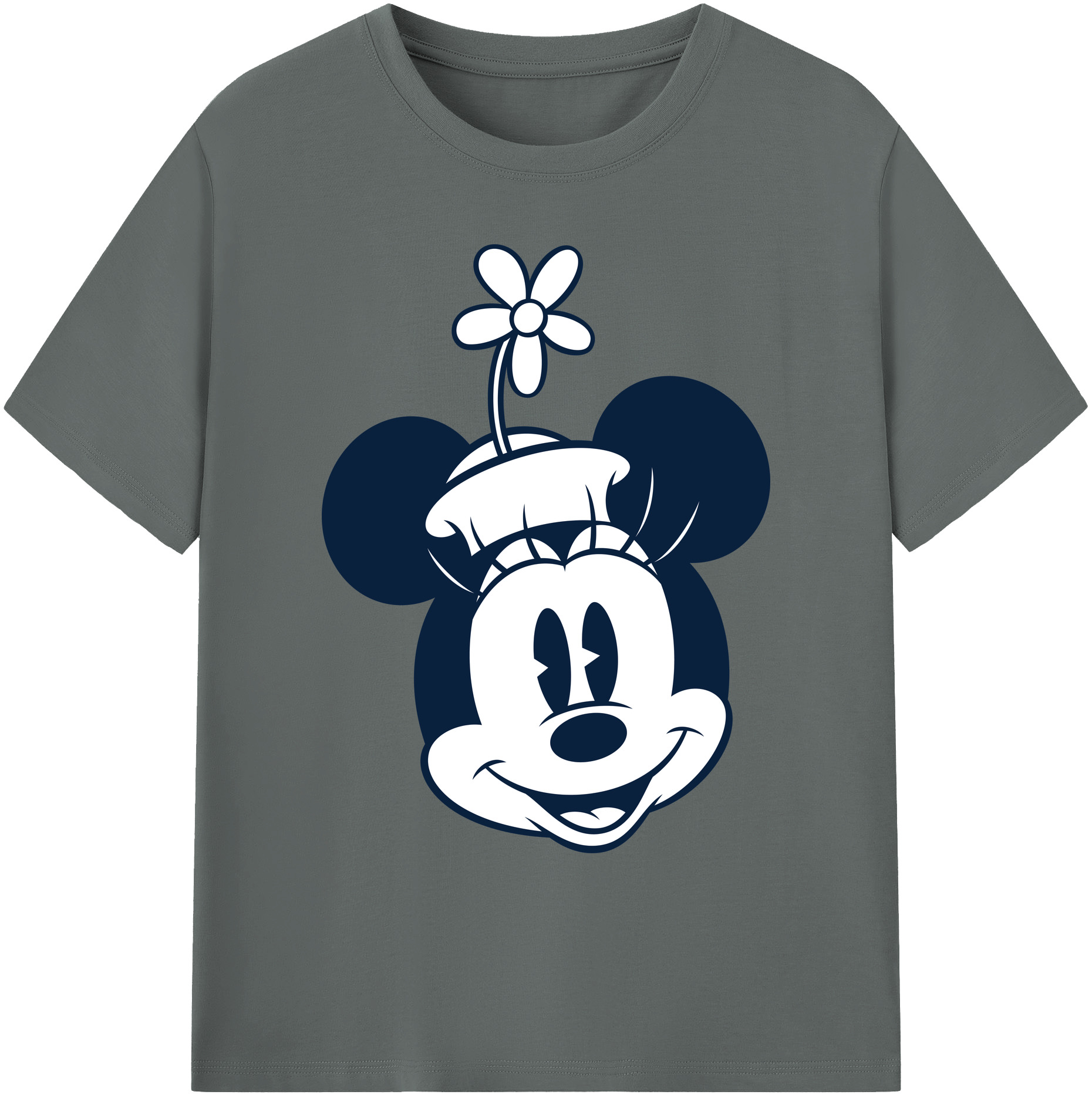ミッキーマウス Mickey Mouse 綿100％ メンズ半袖Tシャツ｜肌触りやわらか＆通気性